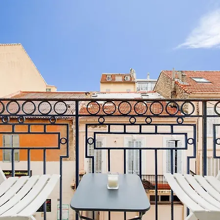 L'horloge I - - 15 Min Palais - Apartment Cannes